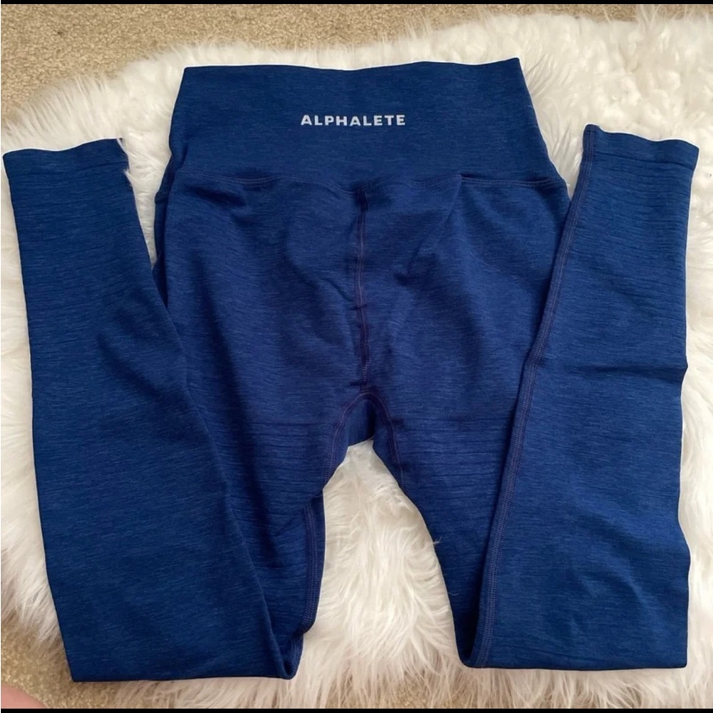 Alphalete Revival Leggings Sonic Blue